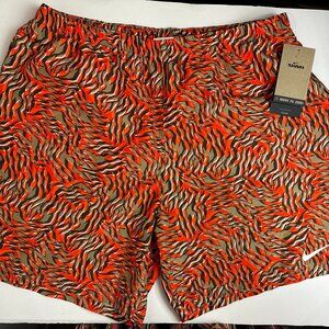 NWT Nike Swim Trunks Beach Pool Orange Size XL